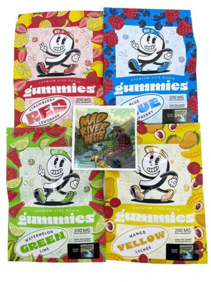 MAD RIVER MELTS – ROSIN GUMMY 200mg